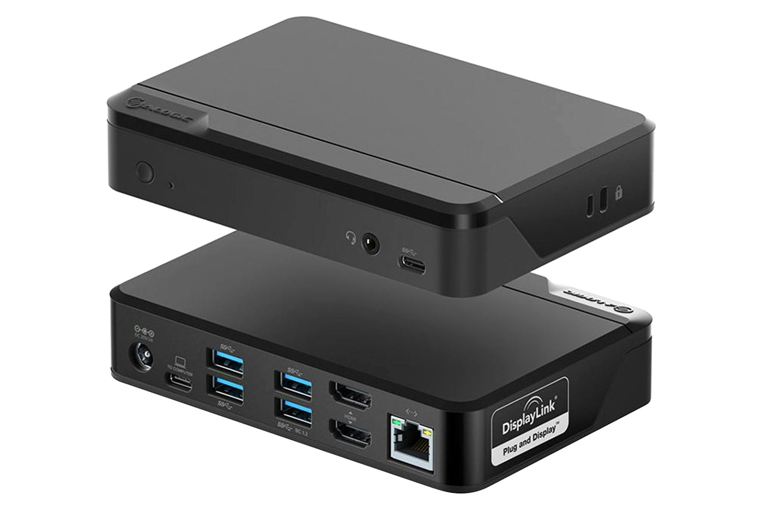 Alogic Universal Twin HD Docking Station | Black