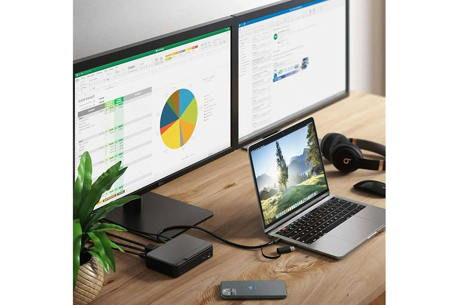 Alogic Universal Twin HD Docking Station | Black-7