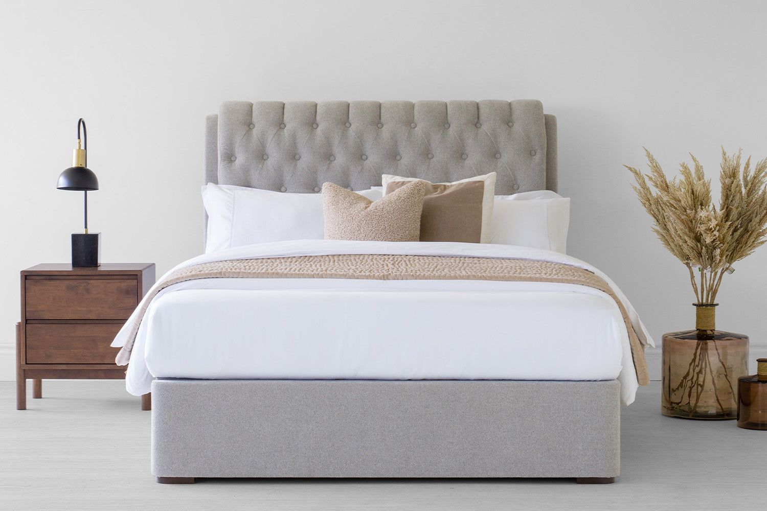 Duval Regency Bed Frame | Super King | 6ft | Oyster