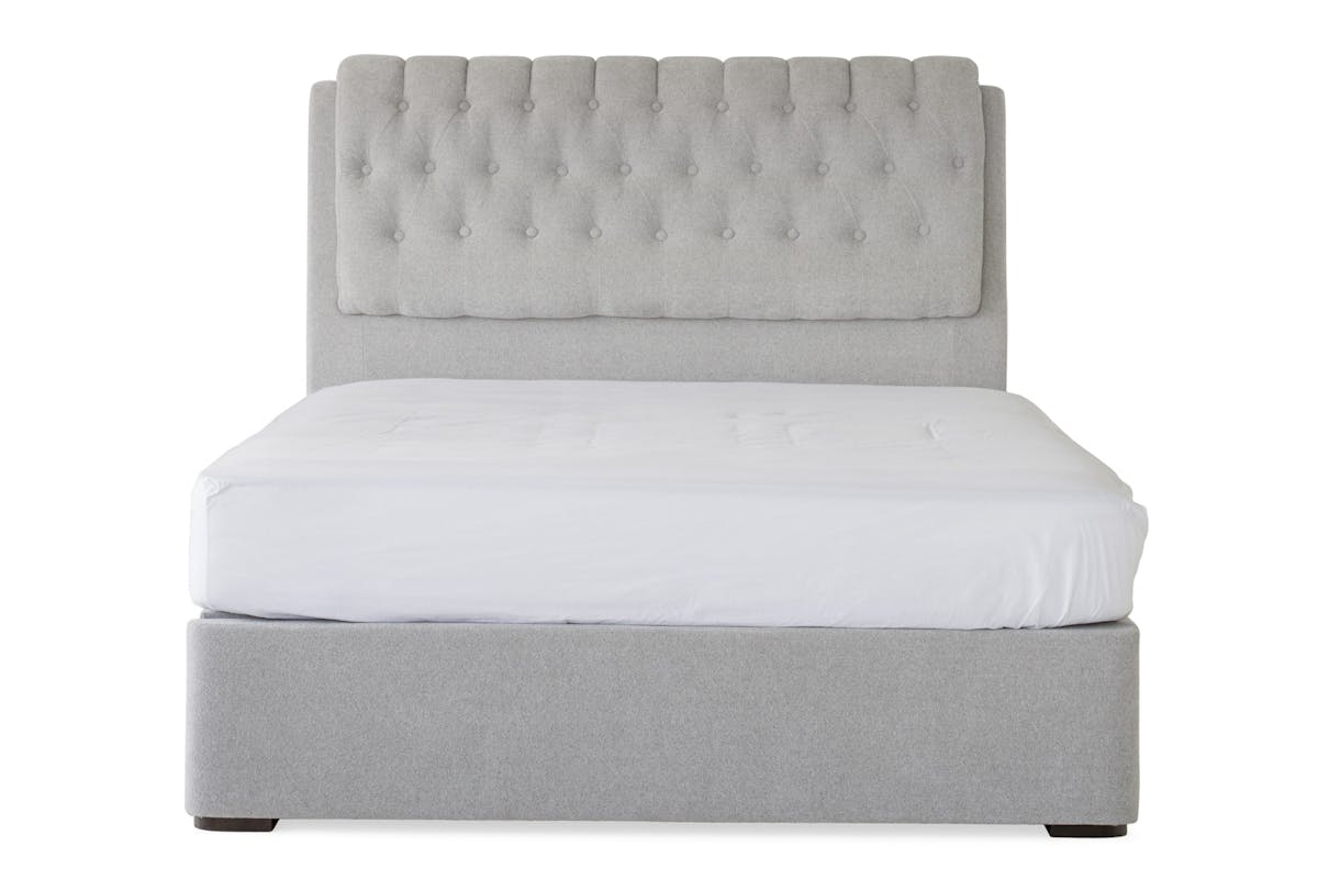 Duval Regency Ottoman Bed | King | 5ft | Oyster-2