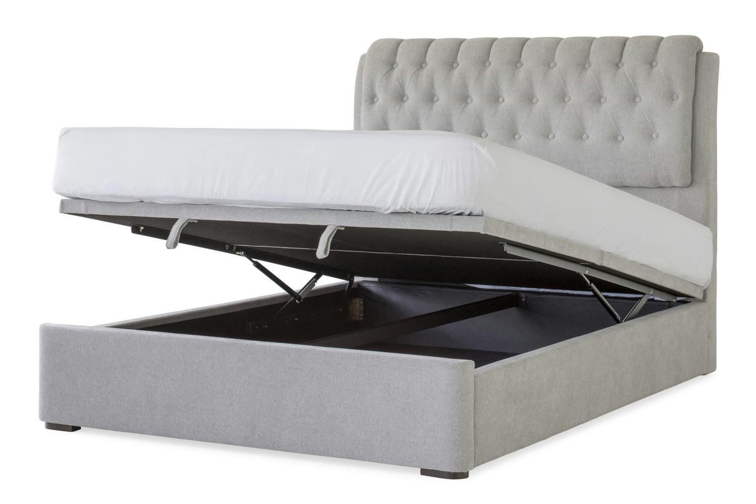 Duval Regency Ottoman Bed | King | 5ft | Oyster-6