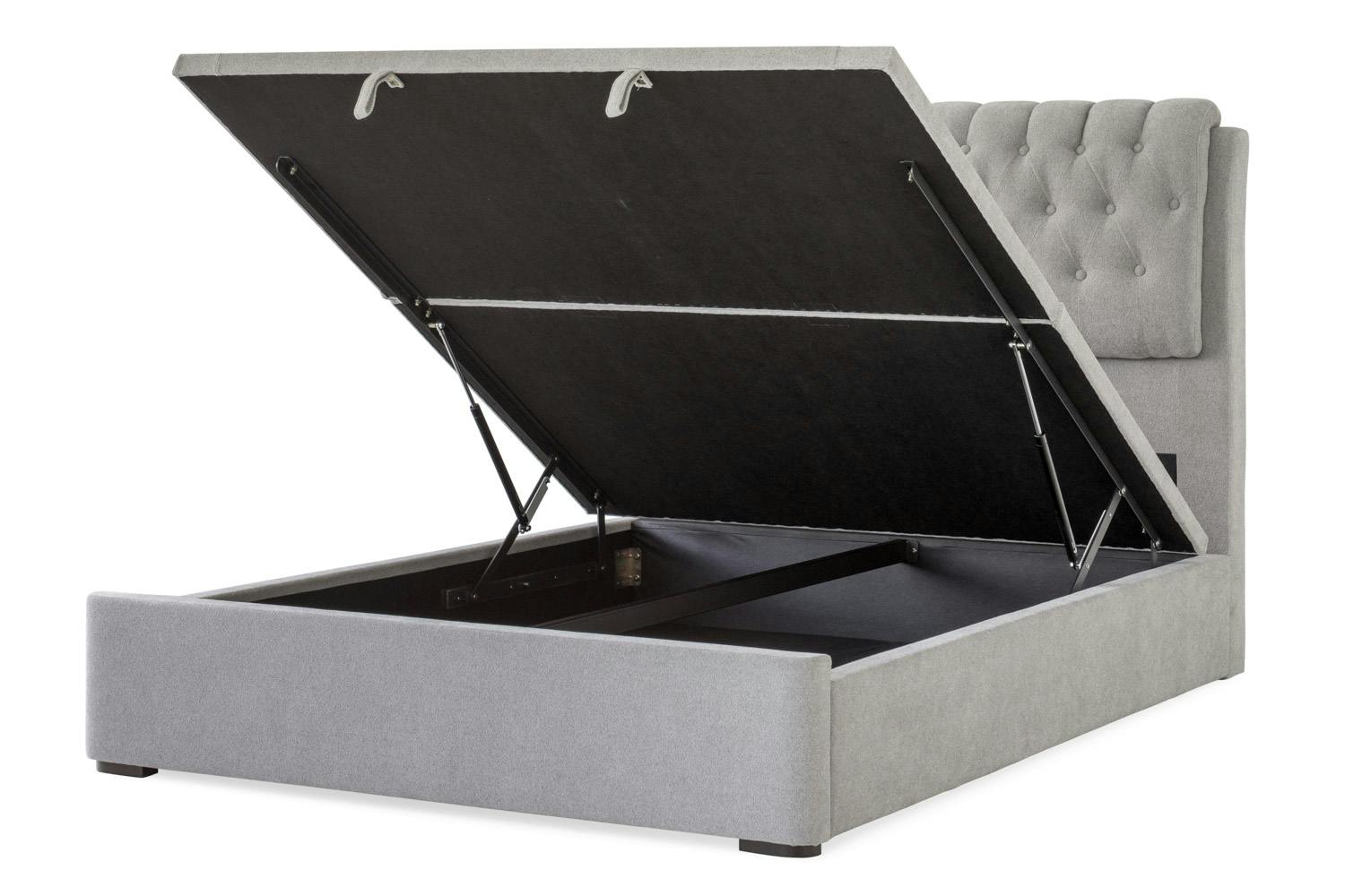 Duval Regency Ottoman Bed | King | 5ft | Oyster-7