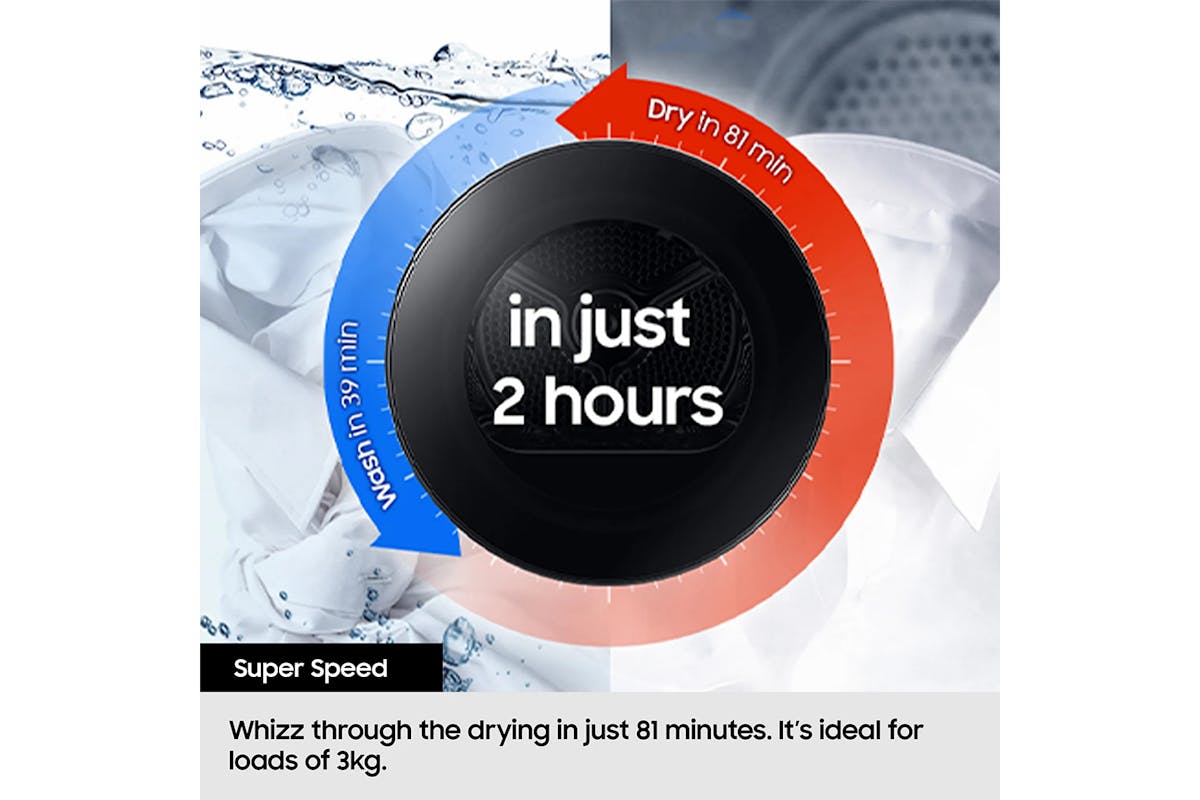Samsung 9kg Heat Pump Tumble Dryer | DV90DG6845LBU1-6