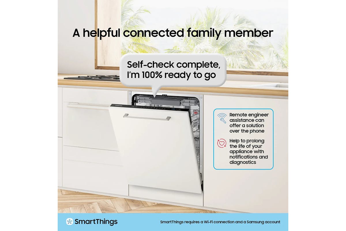 Samsung Series 8 Freestanding Dishwasher | 14 Place | DW80H77YBFFU4-3