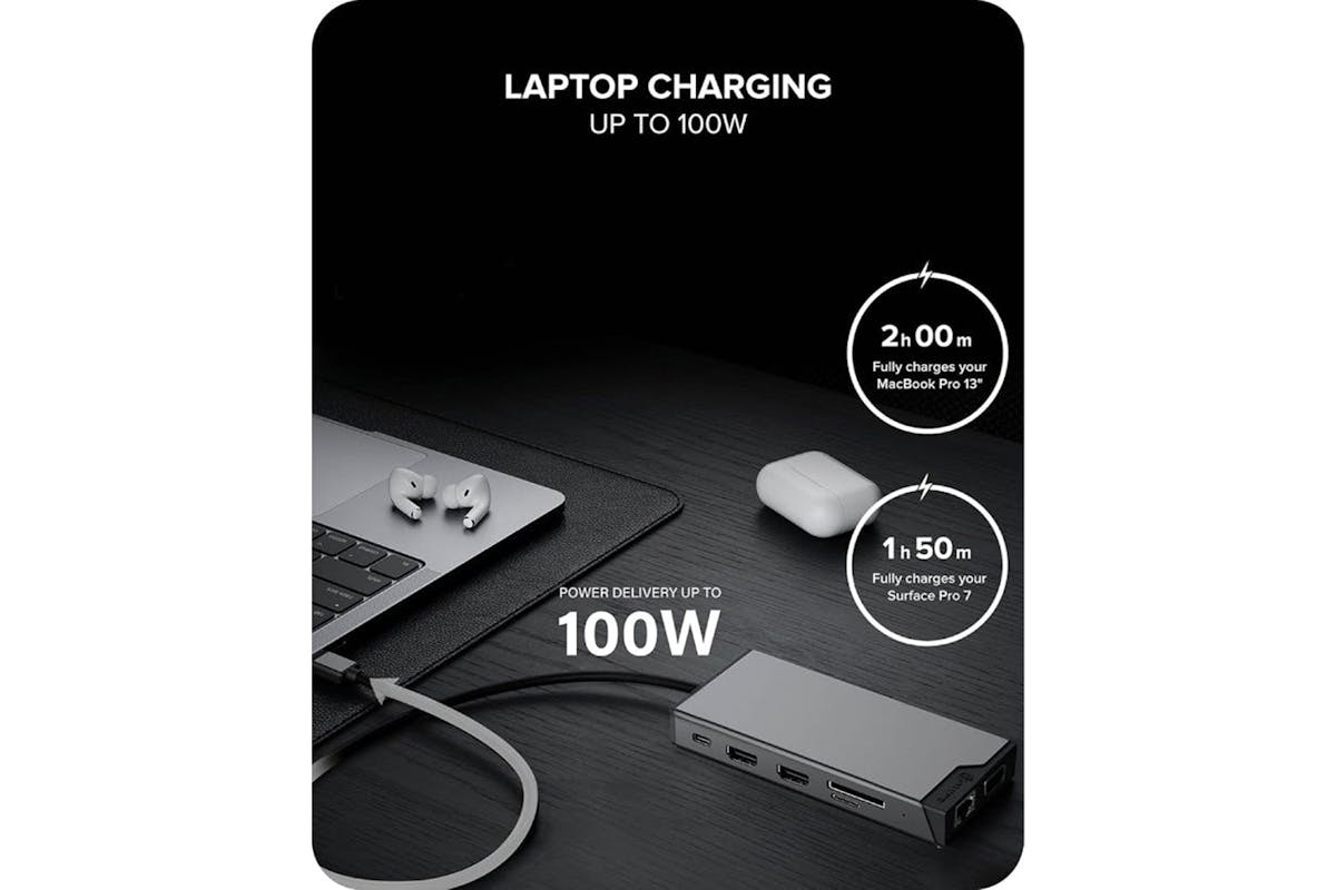 Alogic DV3 12-in-1 USB-C Dual Display Mini Dock-8