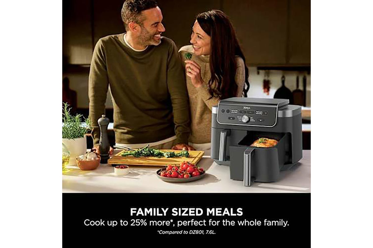 Ninja 9.5L Dual Zone XL 2-Drawer Air Fryer | DZ901UK-4
