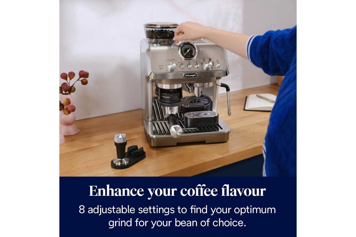 De'Longhi La Specialista Arte Evo Bean-to-Cup Coffee Machine | EC9255.M | Stainless Steel-6