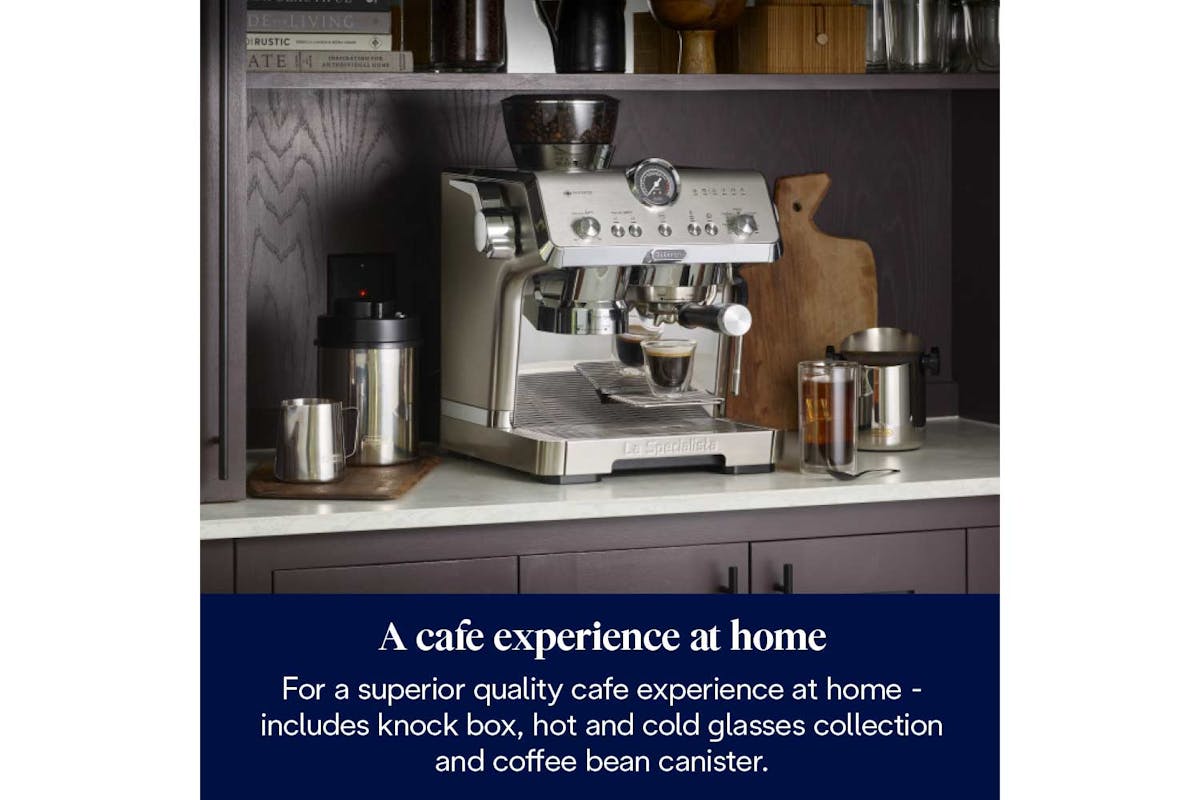 De'Longhi La Specialista Opera Bean-to-Cup Coffee Machine with Home Café Kit | EC9555.M | Stainless Steel-10