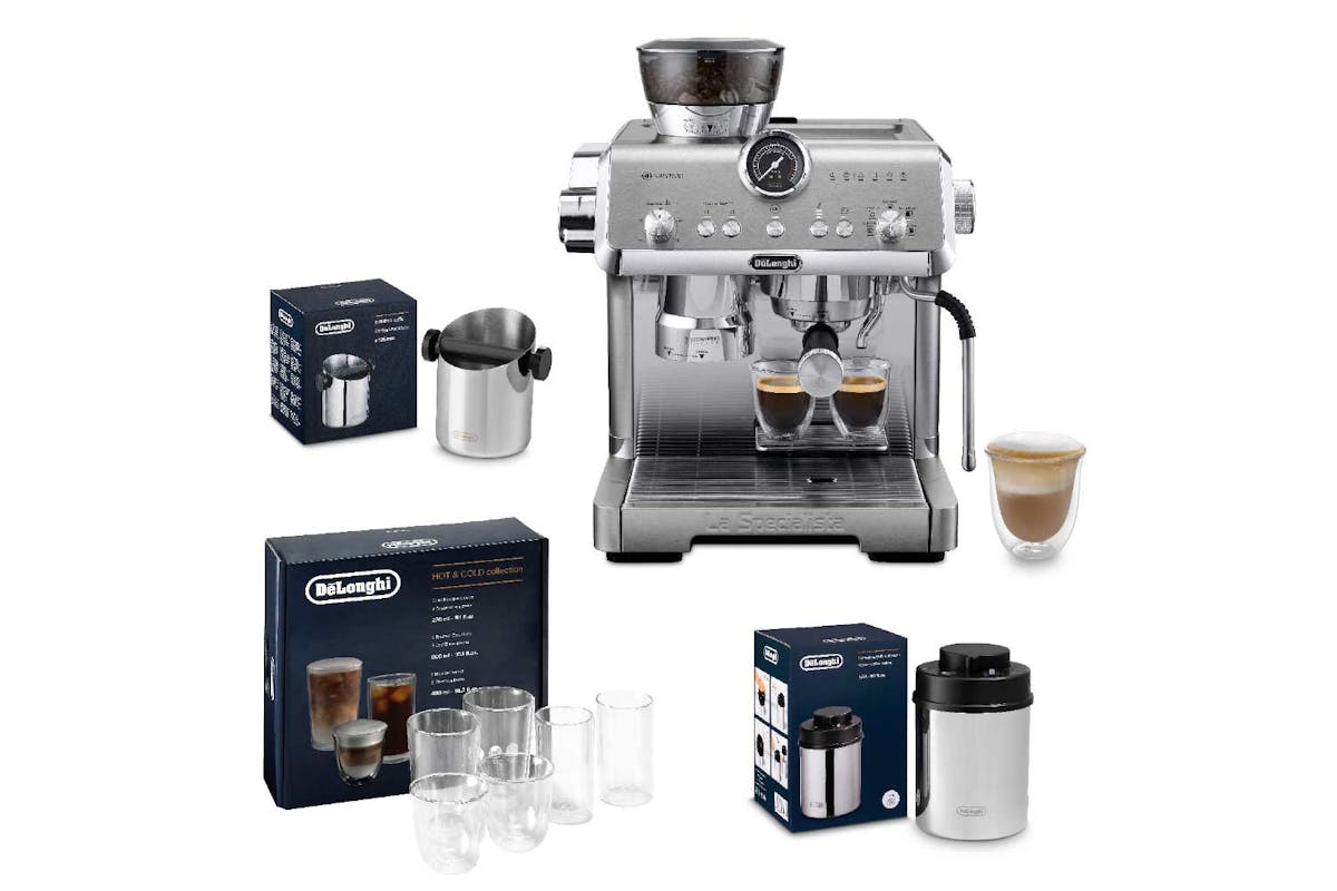 De'Longhi La Specialista Opera Bean-to-Cup Coffee Machine with Home Café Kit | EC9555.M | Stainless Steel-2