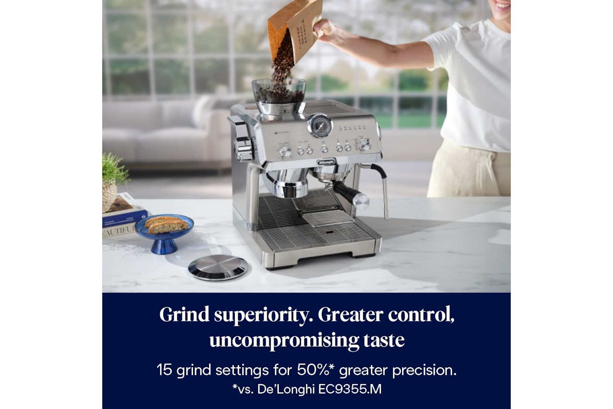 De'Longhi La Specialista Opera Bean-to-Cup Coffee Machine with Home Café Kit | EC9555.M | Stainless Steel-5