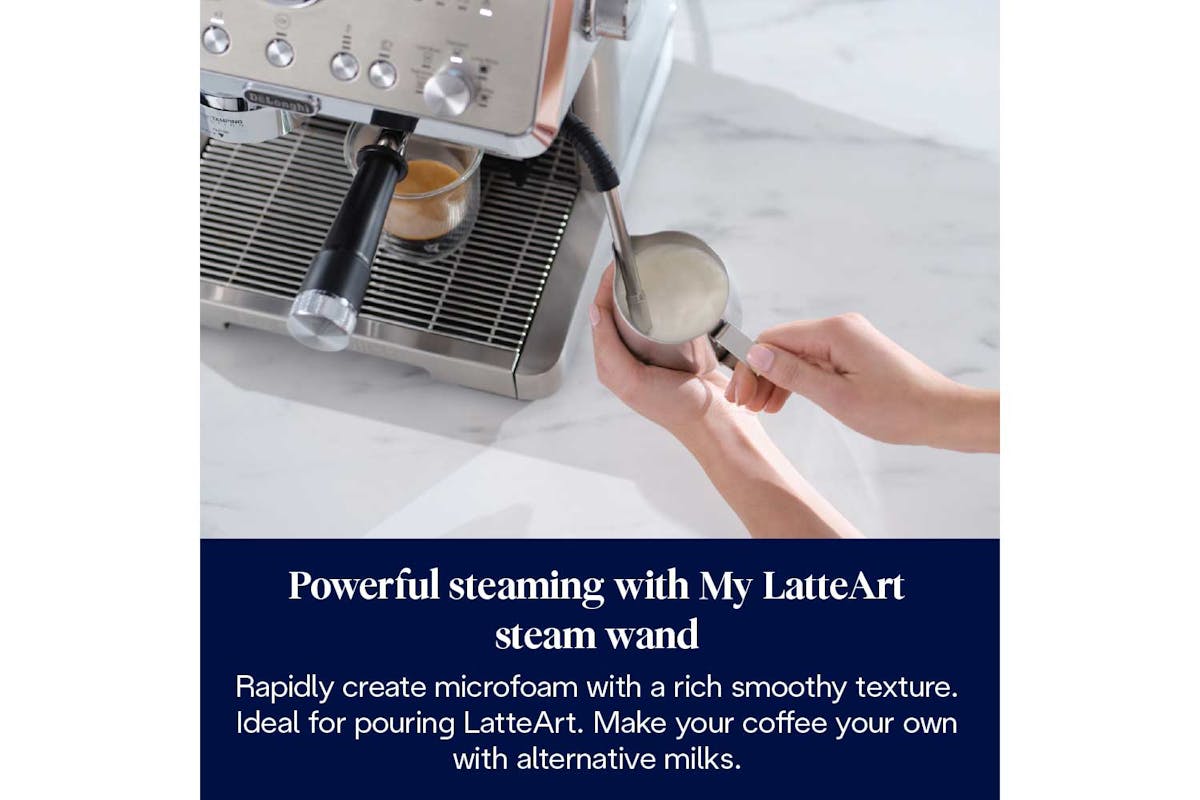 De'Longhi La Specialista Opera Bean-to-Cup Coffee Machine with Home Café Kit | EC9555.M | Stainless Steel-8