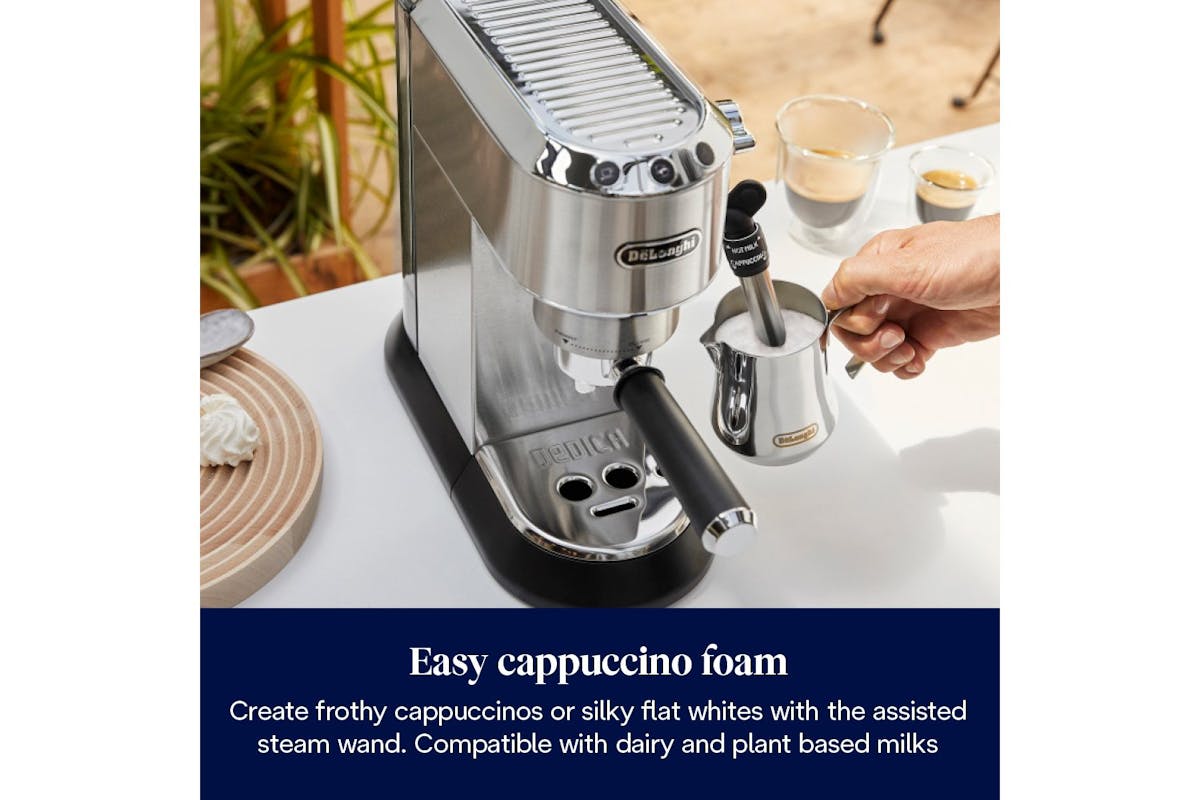 De'Longhi Dedica Barista Bundle | ECKG6820.M | Stainless Steel-4