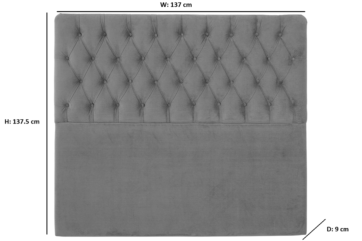 Briody | Claudette 54" Headboard | Double | 4ft6 | Colour Options-2