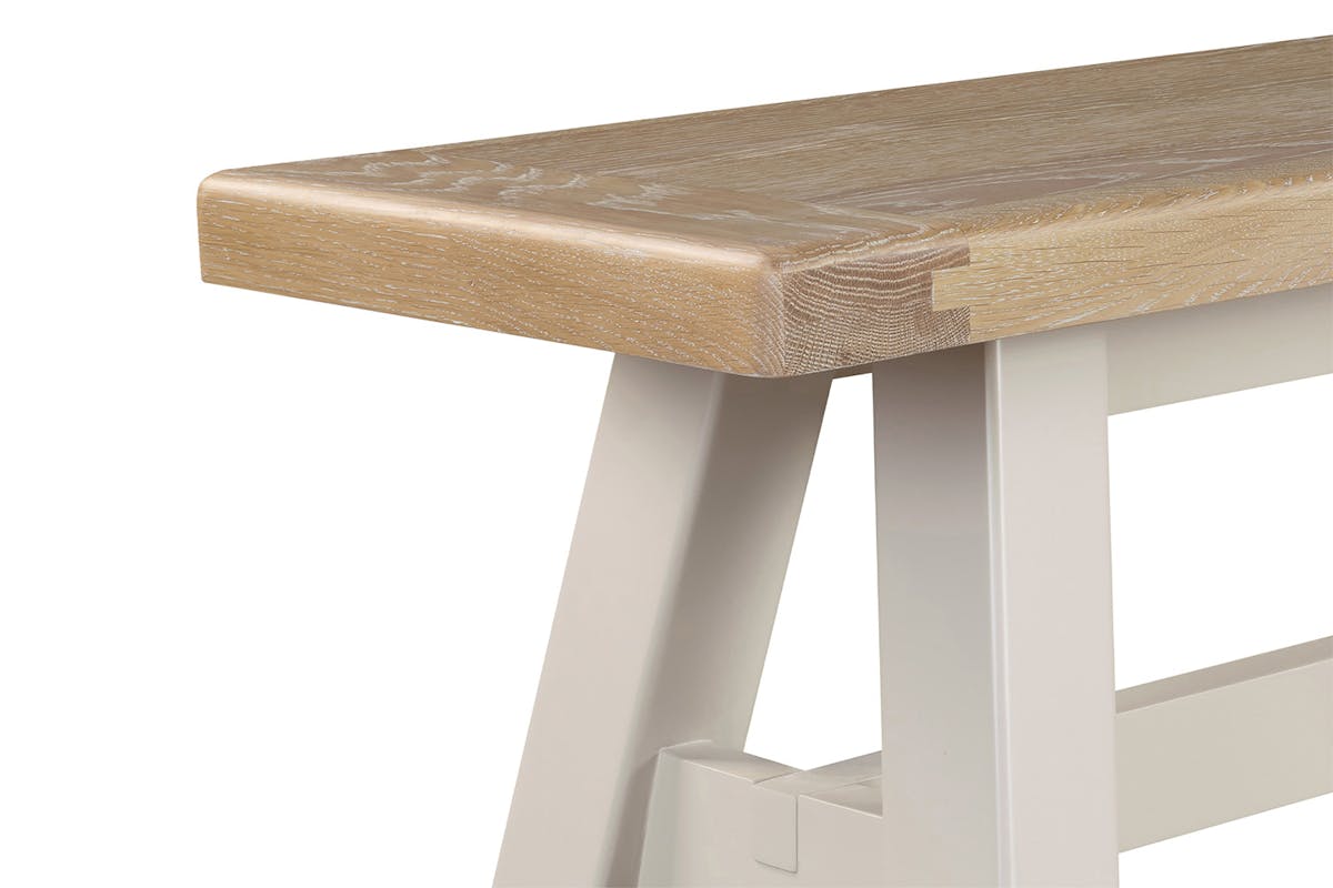 Winnie Bench| Fabric Cushion | Natural/Taupe-12