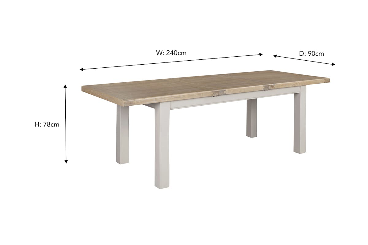 Winnie Extending Dining Table | 180 - 240 cm-3