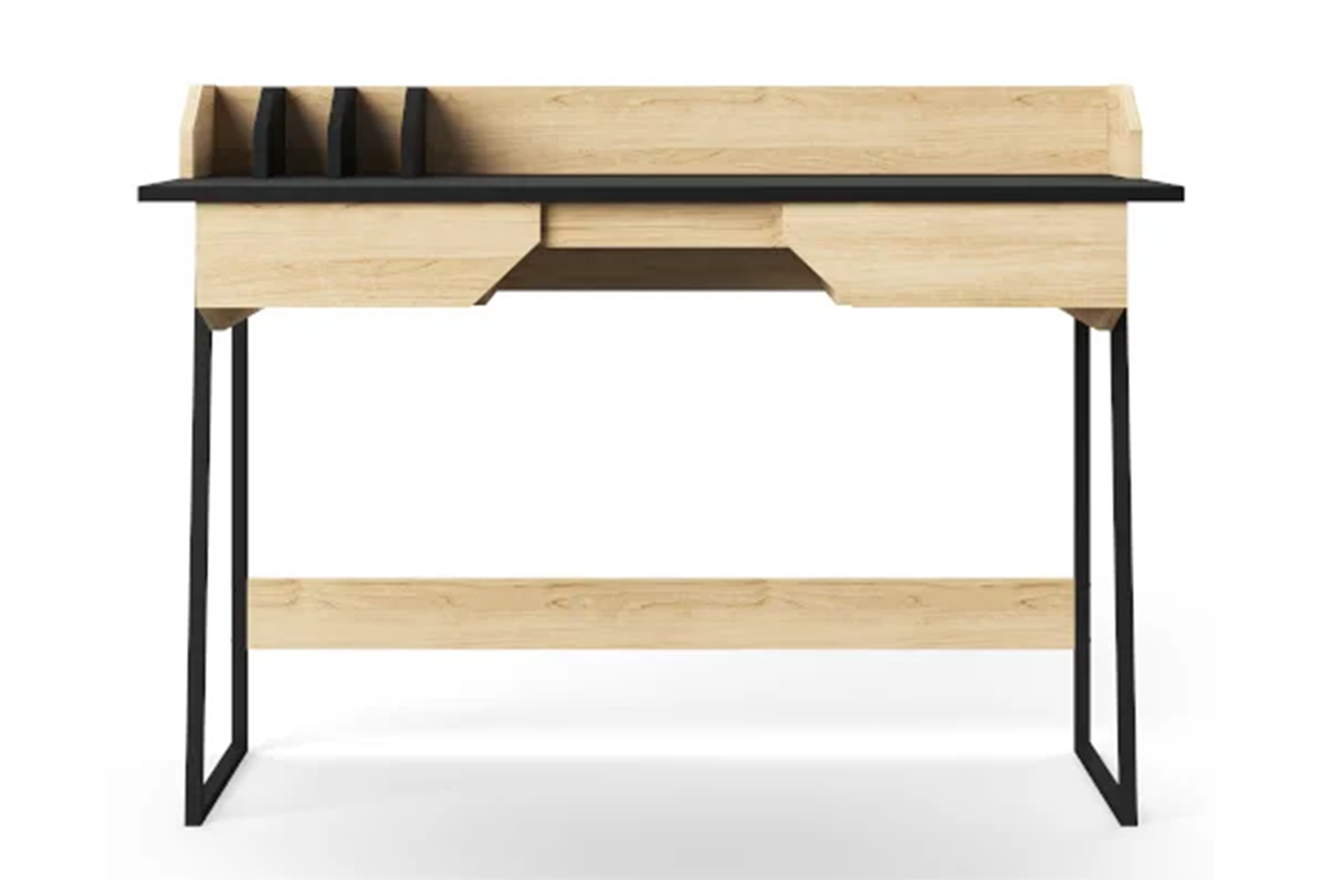 Dorel Salisbury Desk | Light Brown