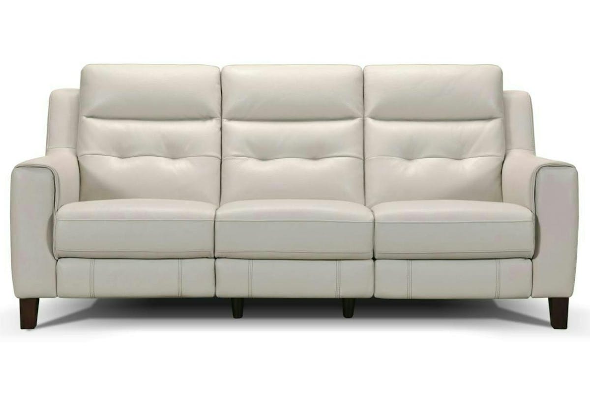 Estel 3 Seater Sofa | Power Recliner | Dove