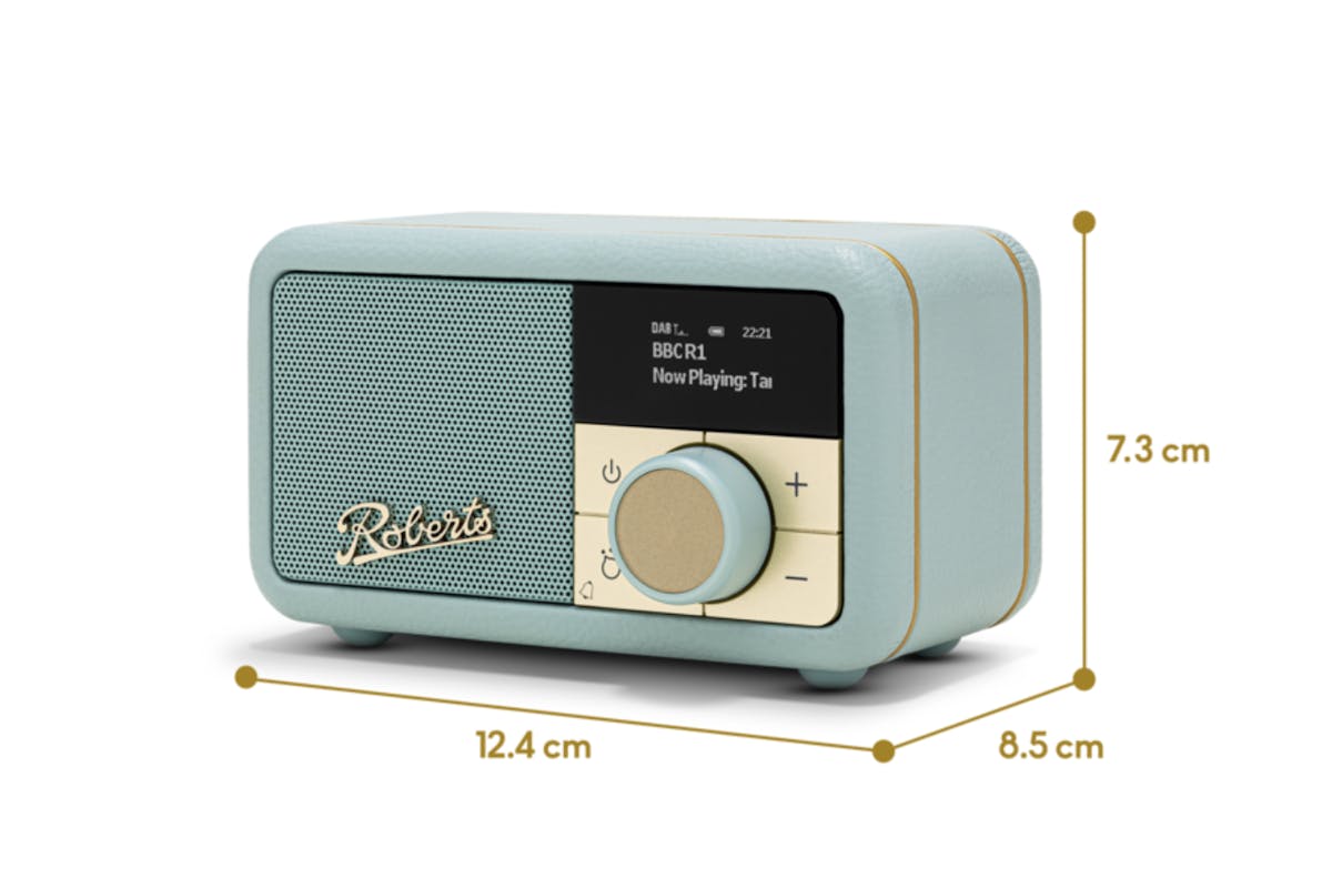 Roberts Revival Petite 2 FM Radio with Bluetooth | Duck Egg-5