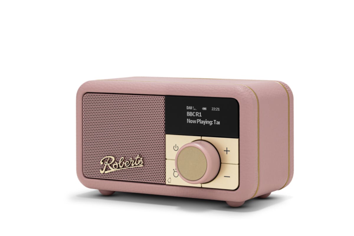 Roberts Revival Petite 2 FM Radio with Bluetooth | Dusky Pink-2