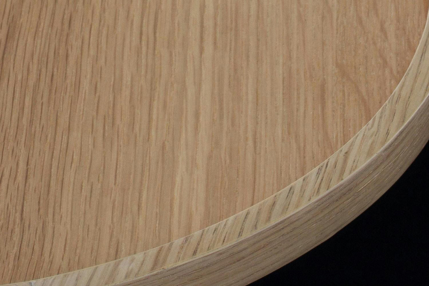 Hazel Round Beside Table | Black/Natural-4