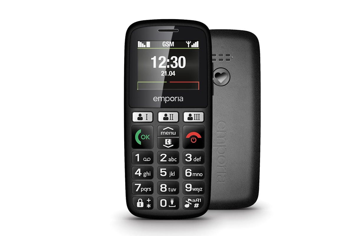Emporia Happy | Mobile Phone | Black | 2G-7
