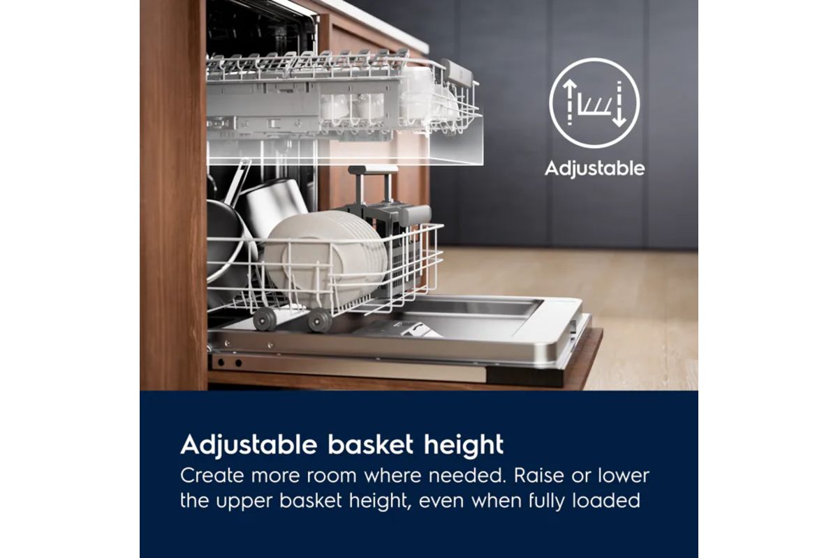 Electrolux 600 SmartSelect Built-in Dishwasher | 13 Place | E62LB100S-7