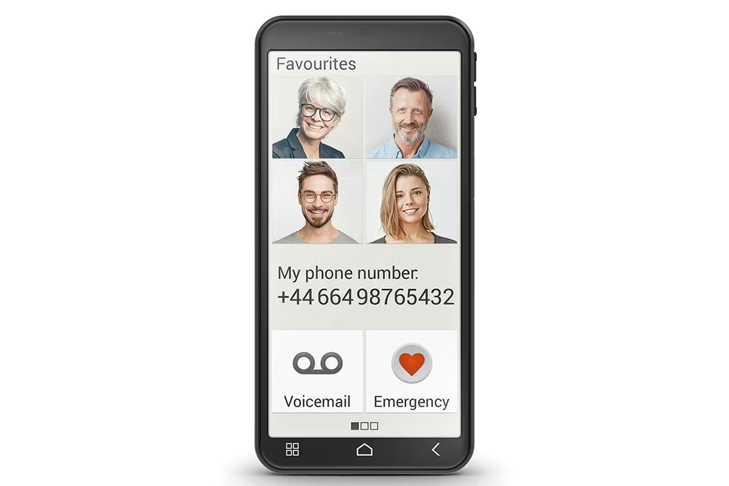 Emporia Smart.6lite Smartphone For Seniors | Black | 5.5 Inch Display | 64gb-4