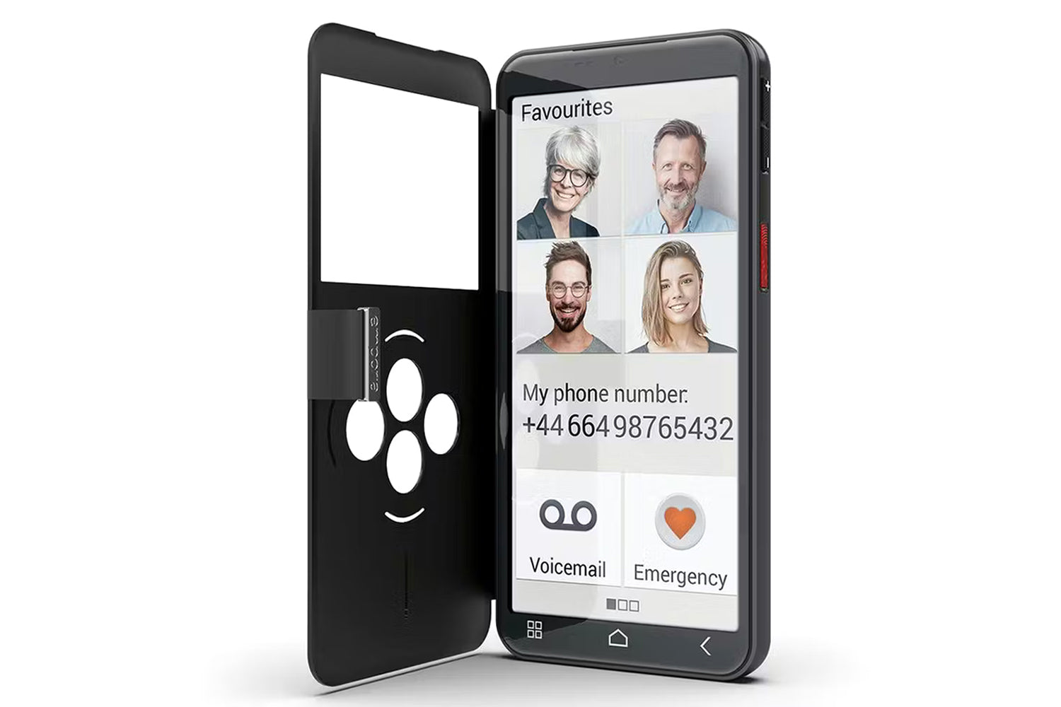 Emporia Smart.6lite Smartphone For Seniors | Black | 5.5 Inch Display | 64gb-9