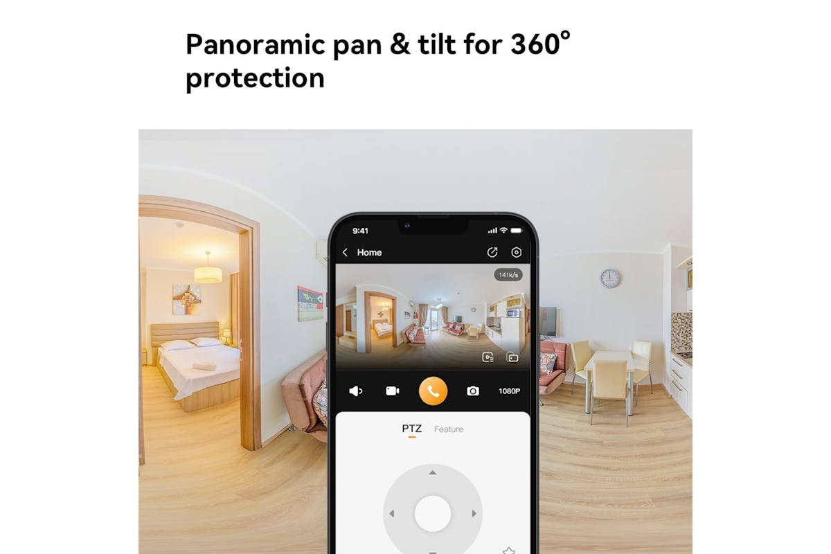 Imou Rex VT Pro 3K 5MP Indoor Pan Tilt Smart WiFi Plug-in Security Camera-7