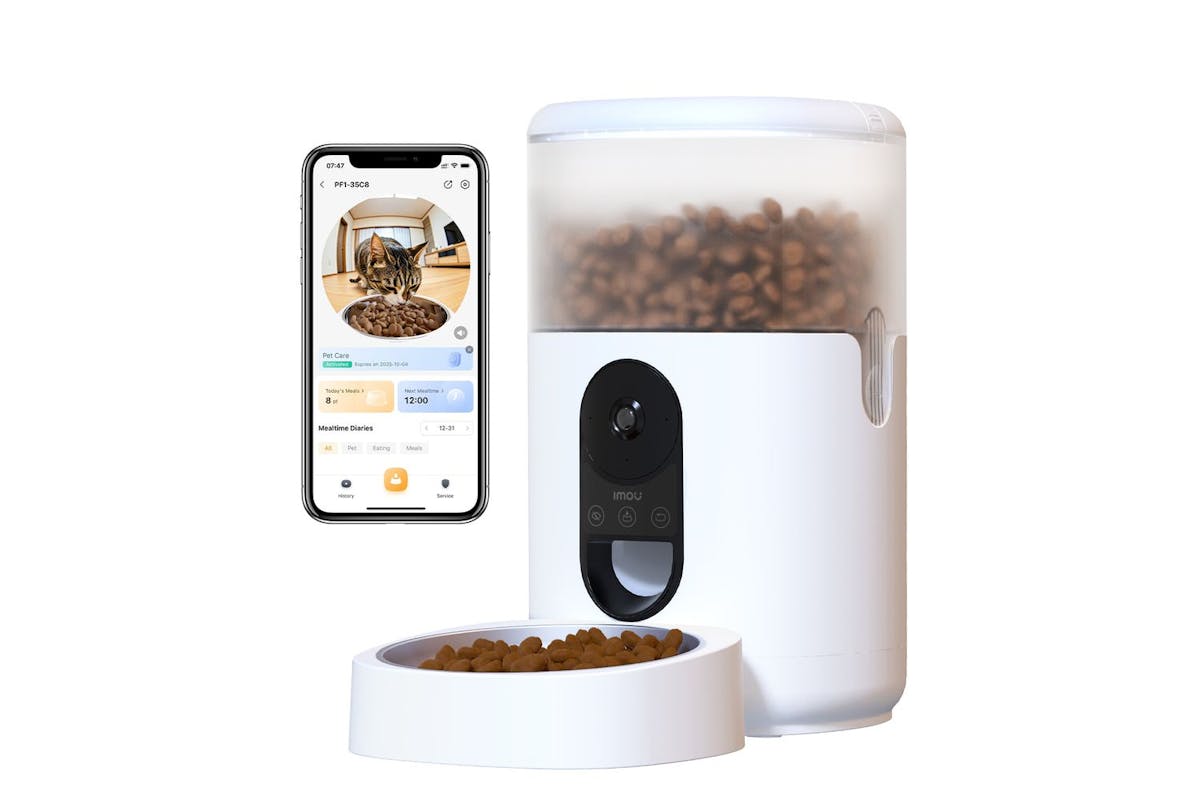 Imou PF1-4L Pet Feeder with Smart WiFi Camera
