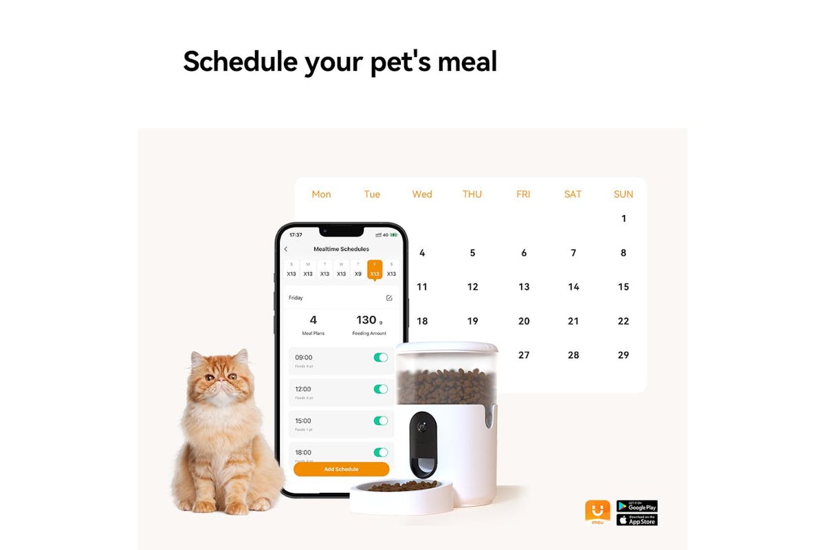Imou PF1-4L Pet Feeder with Smart WiFi Camera-8