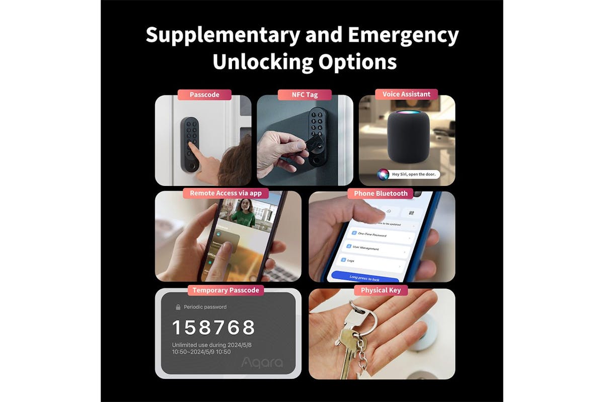 Aqara Smart Lock U200 Kit Silver-5