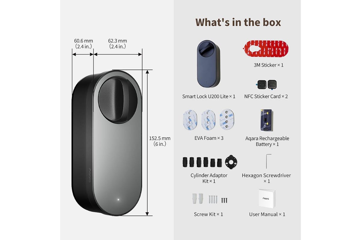 Aqara Smart Lock U200 Lite Kit-10