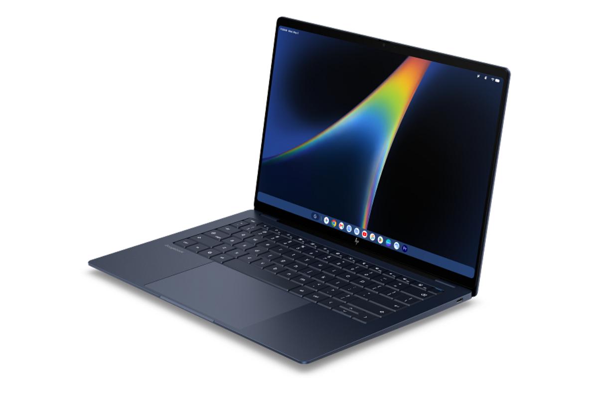 HP Googlebook 14" Snapdragon X Elite | 16GB | 512GB | Atmospheric Blue Aluminum | Qualcomm Adreno-3