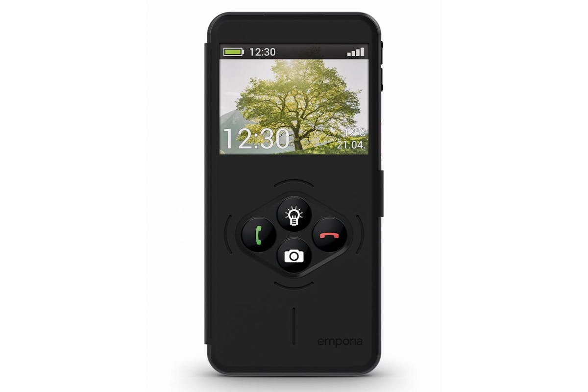 Emporia Smart 7 Lite | Smart Phone For Seniors | 5.45 Inch Display | Black-2