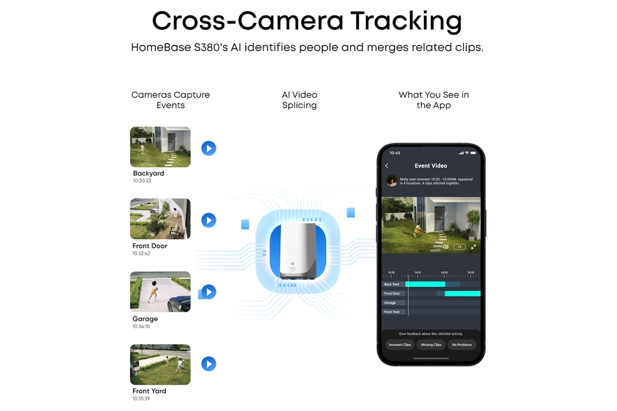 Eufy SoloCam E42 HomeBase S380 Security Camera 2 Cam Kit | E8173321-8