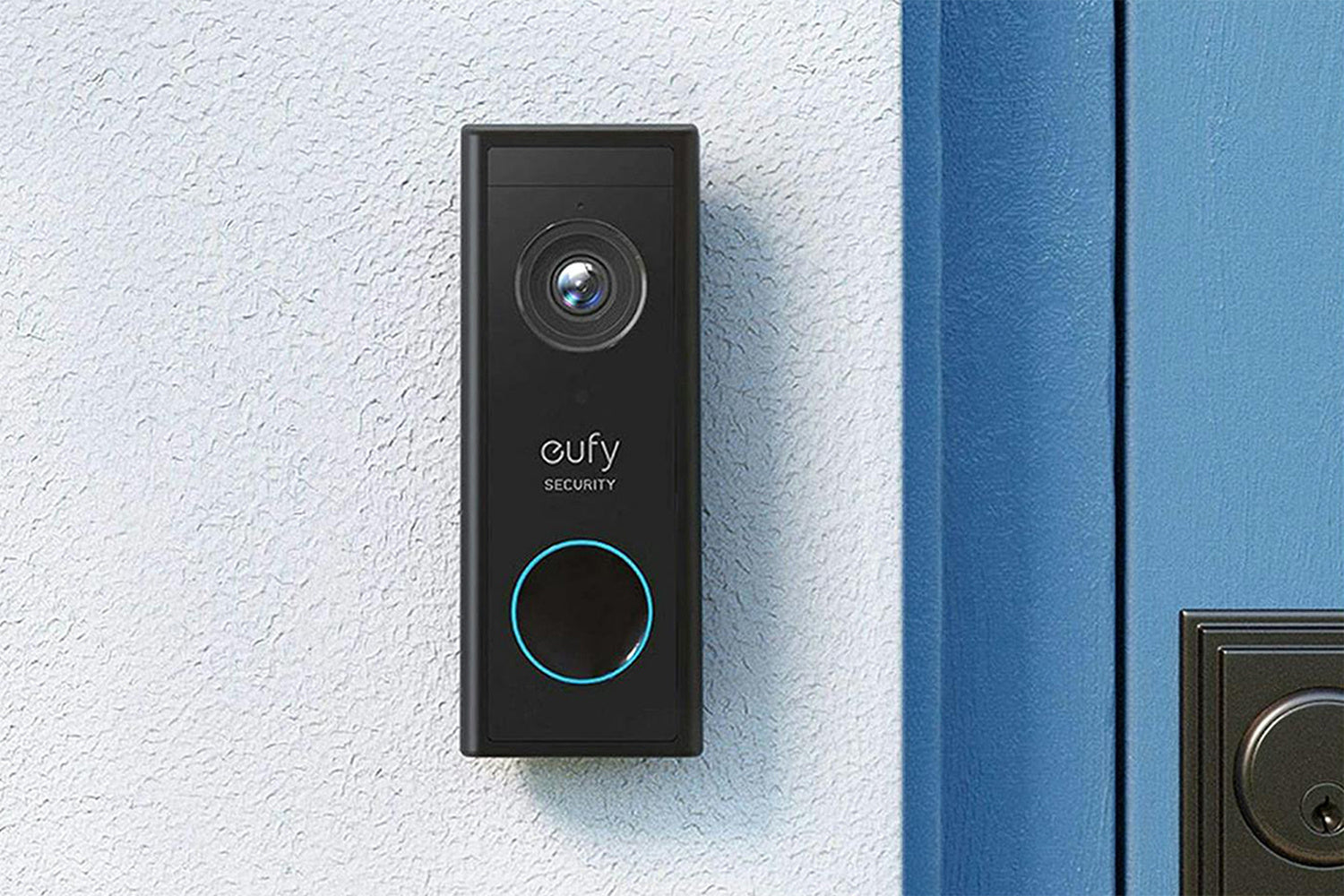 Eufy Wireless Video Doorbell with Homebase 2 | Black