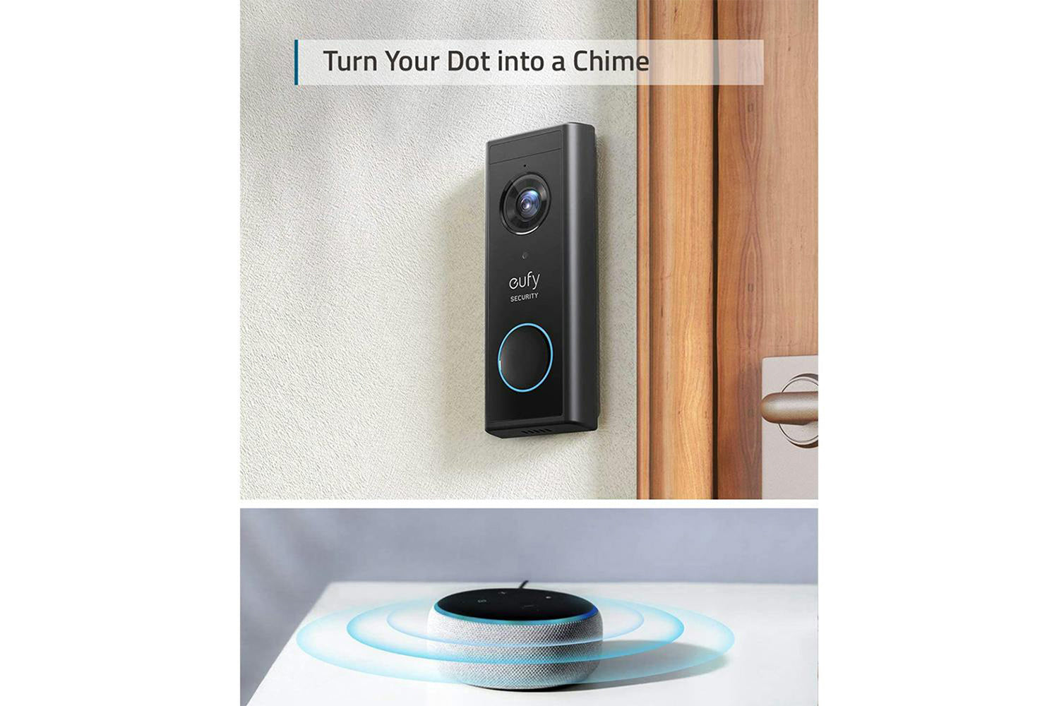 Eufy Wireless Video Doorbell with Homebase 2 | Black-4