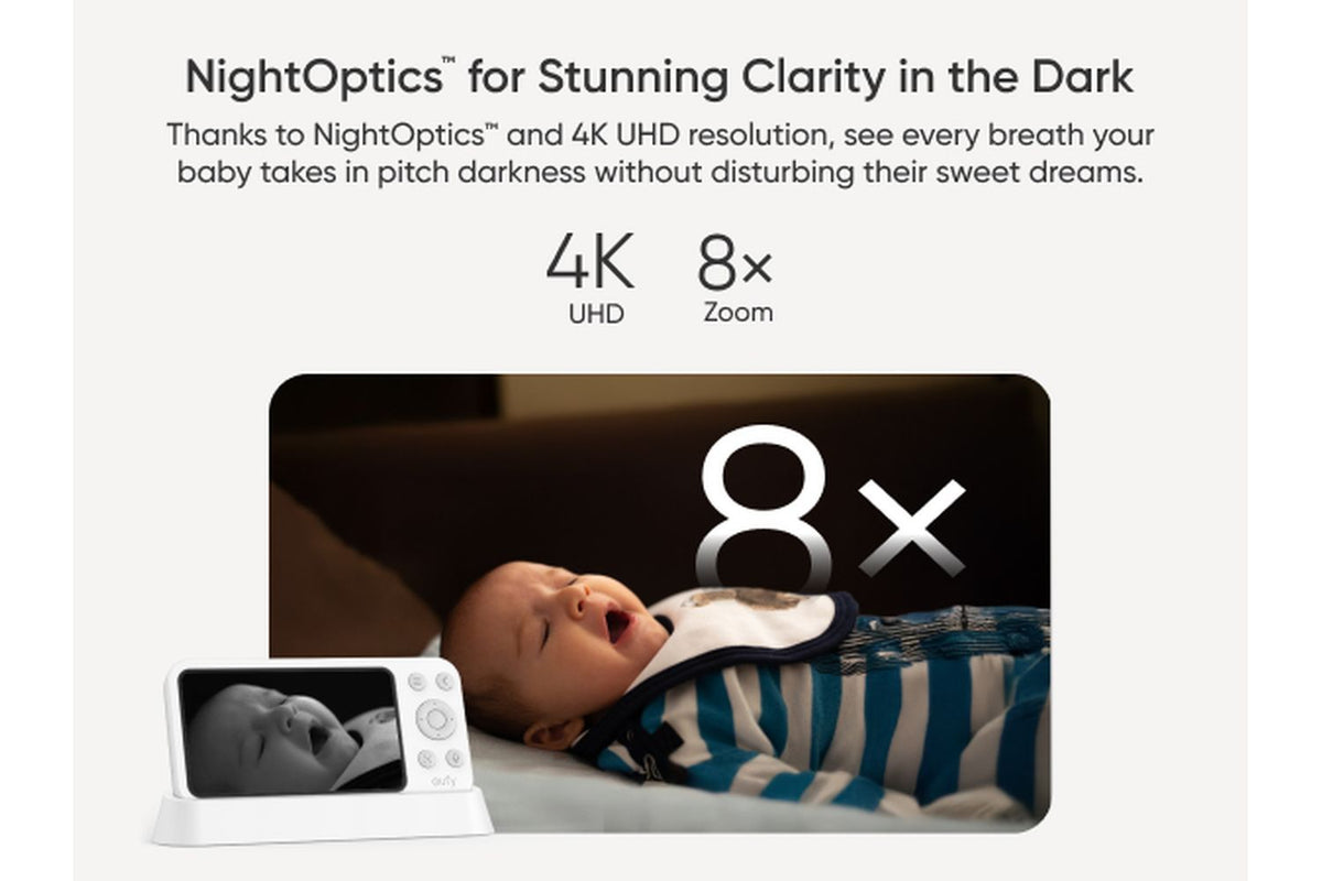 Eufy Baby Monitor E21 | Baby Monitor | 4k Ultra High Definition-9