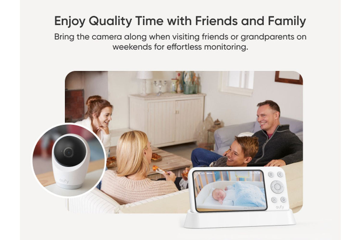 Eufy Baby Monitor E21 | Baby Monitor | 4k Ultra High Definition-14