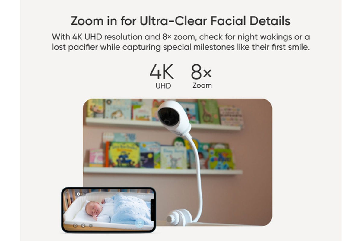 Eufy Baby Monitor E21 | Baby Monitor | 4k Ultra High Definition-16