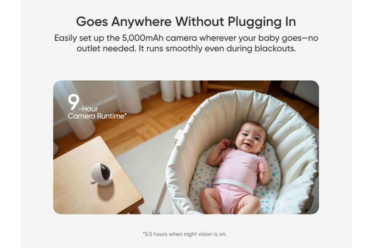 Eufy Baby Monitor E21 | Baby Monitor | 4k Ultra High Definition-17