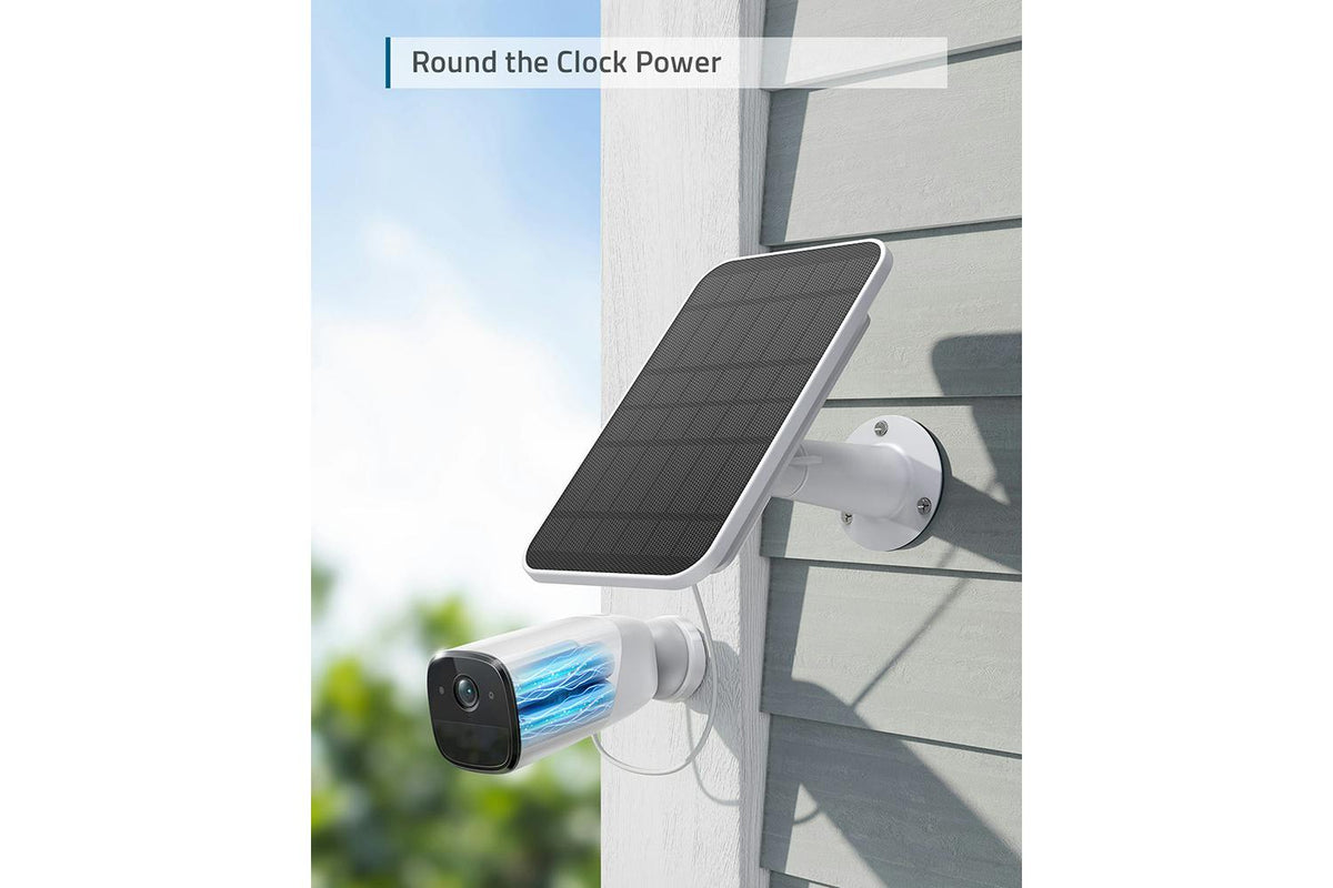 Eufy Security SoloCam C210 with Solar Panel | White-3