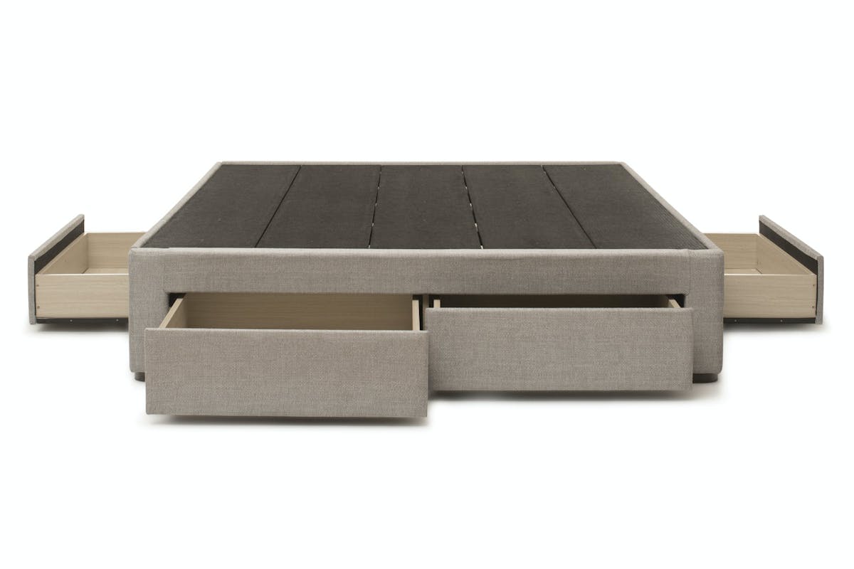Duval Base with Storage | Super King | 6ft | Grey-2