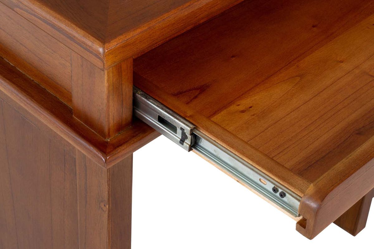 Ebony Office Desk | Small-7