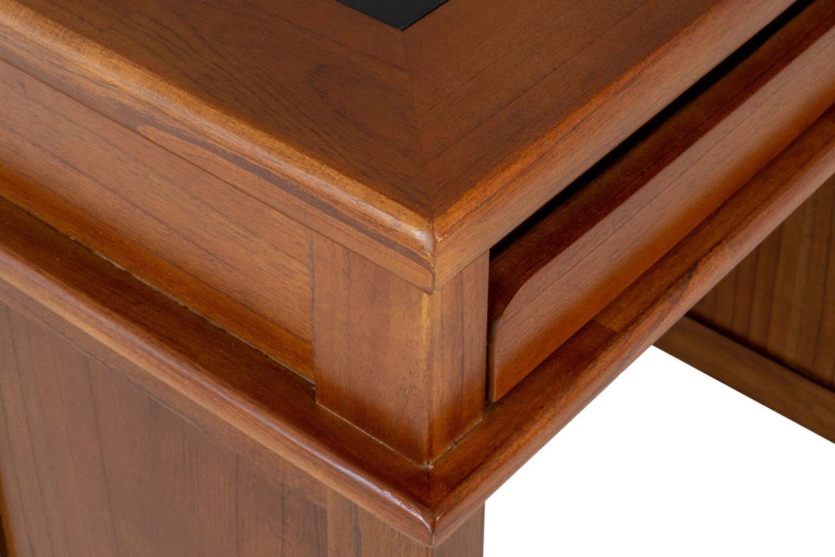 Ebony Office Desk | Small-8
