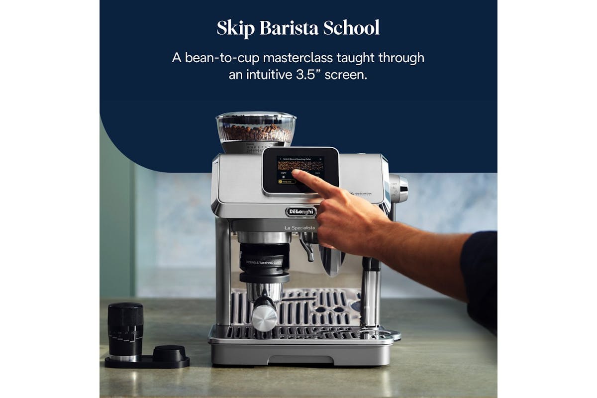 De'Longhi La Specialista Touch Bean-to-Cup Coffee Machine | EC9455.M | Stainless Steel-3