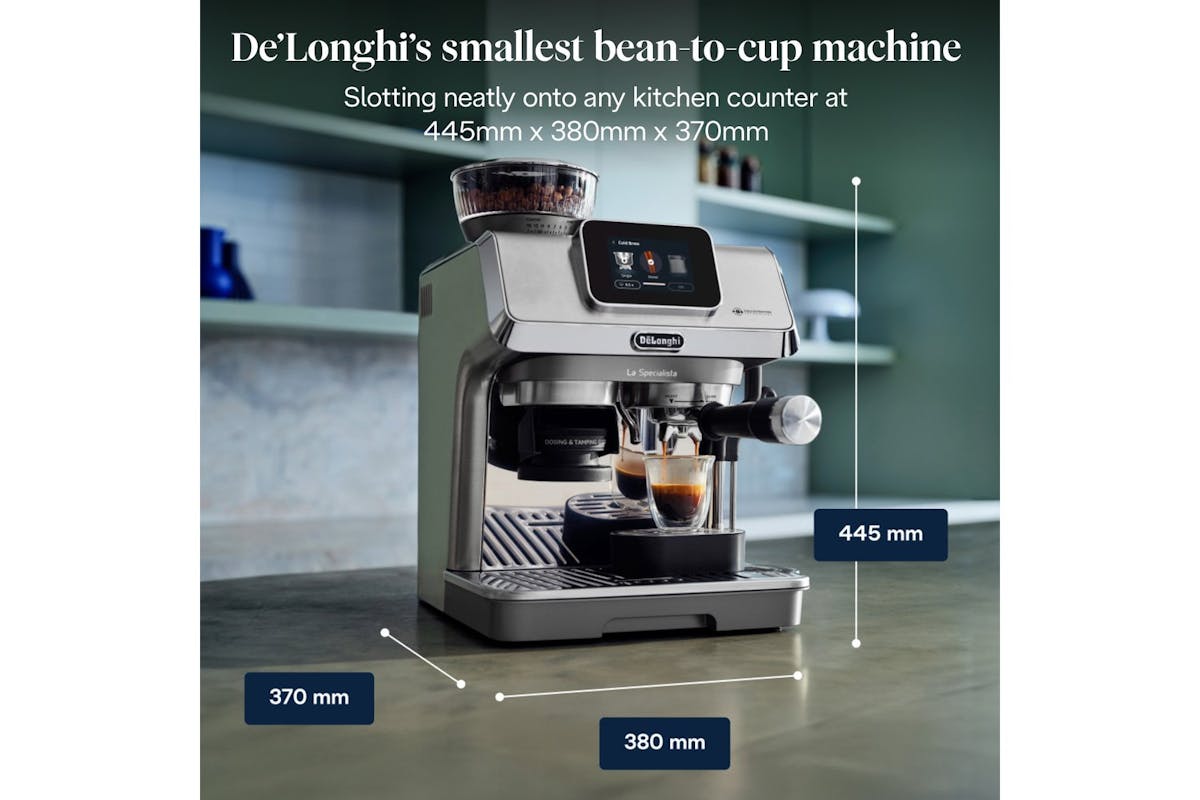 De'Longhi La Specialista Touch Bean-to-Cup Coffee Machine | EC9455.M | Stainless Steel-7