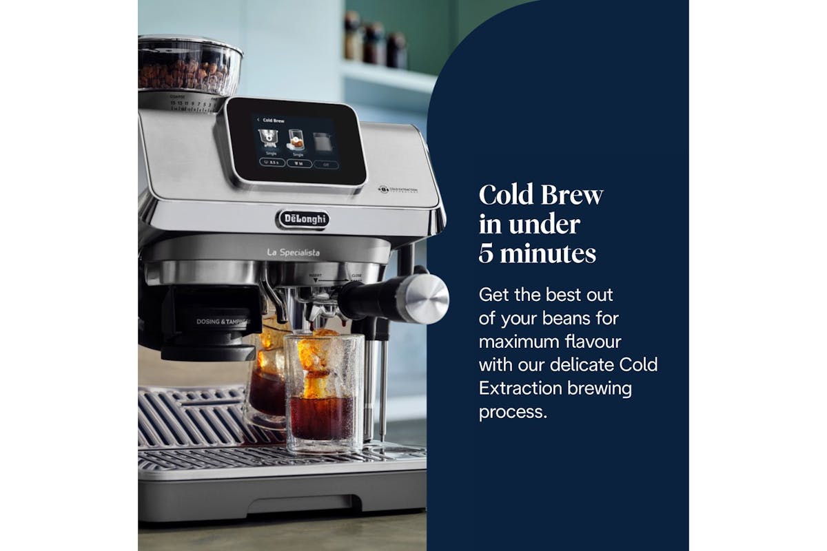 De'Longhi La Specialista Touch Bean-to-Cup Coffee Machine | EC9455.M | Stainless Steel-8