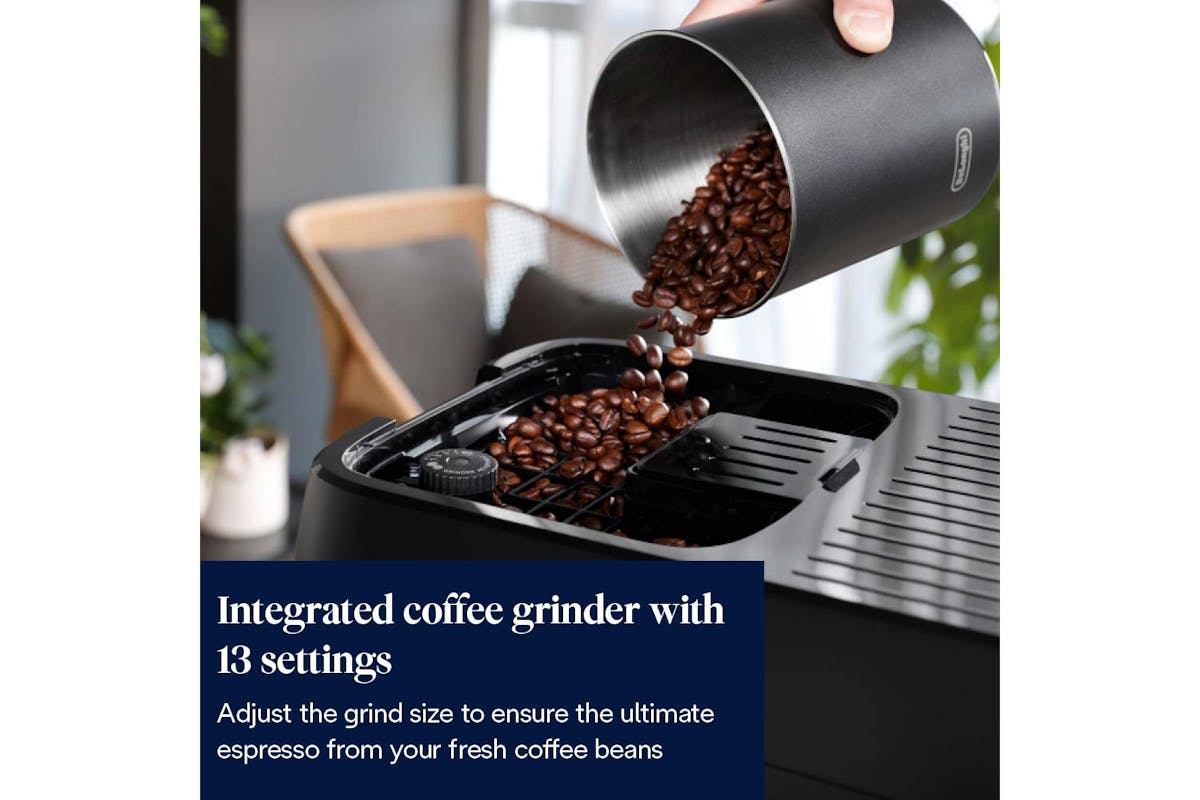 De'Longhi Magnifica Plus Fully Automatic Bean-to-Cup Coffee Machine | ECAM320.60.B | Black-2